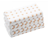 Printed Napkins - Metallic Gold Foil Napkins