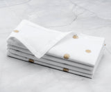 Printed Napkins - Metallic Gold Foil Napkins
