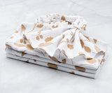 Printed Napkins - Metallic Gold Foil Napkins