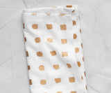 Custom Print Metallic Cotton Napkins - Customized Napkins