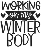 Humorous Winter Laser Engraved Sleeves