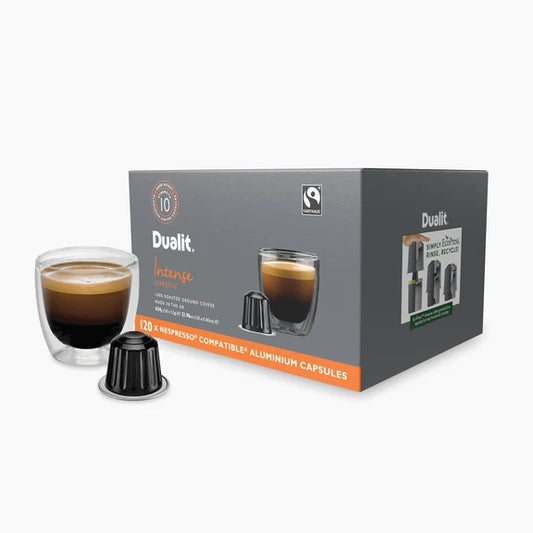 Intense Aluminium Coffee Pods - 120 Pack