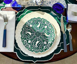 Oval Placemats Set of 4 - Cotton Placemats