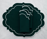 Oval Placemats - Cloth Placemats Set of 4