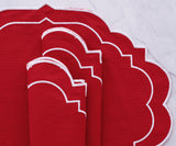 Oval Placemats - Cloth Placemats Set of 4
