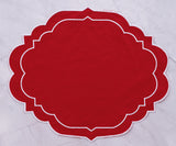 Oval Placemats Set of 4 - Cotton Placemats