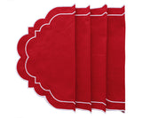 Oval Placemats Set of 4 - Cotton Placemats