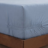 Egyptian Cotton-European Linen Adjustable Fitted Sheet Dusk