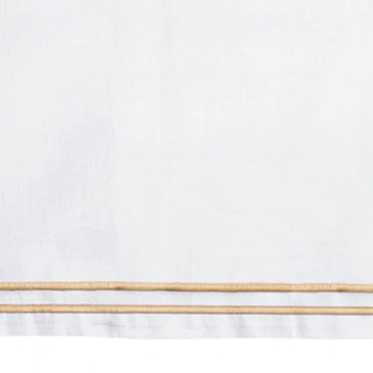Embroidered Tablecloth - Gold
