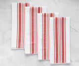 Red Kitchen Hand Towels
