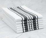 Restaurant Napkins - Set of 6 Bistro Napkins