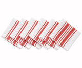 Restaurant Napkins - Set of 6 Bistro Napkins