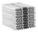 Black Striped Napkins