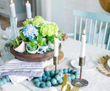 Blue Striped Napkins Set of 4, 8 & More