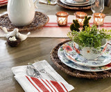 Restaurant Napkins - Set of 6 Bistro Napkins