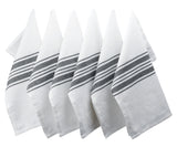 Restaurant Napkins - Set of 6 Bistro Napkins