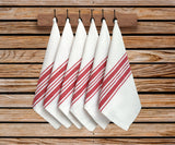 Restaurant Napkins - Set of 6 Bistro Napkins