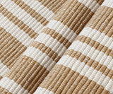 Beige Striped Cotton Placemats