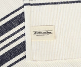 Navy Blue Striped Cotton Placemats