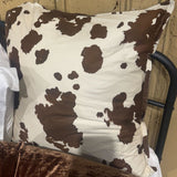 Cowhide Cotton Euro Sham (King)