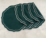 Round Scalloped Table Mats