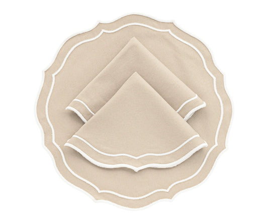 Sand Round Placemats