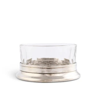 Nut Bowl Hatched Glass