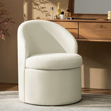 Ann Vanity Chair with Storage