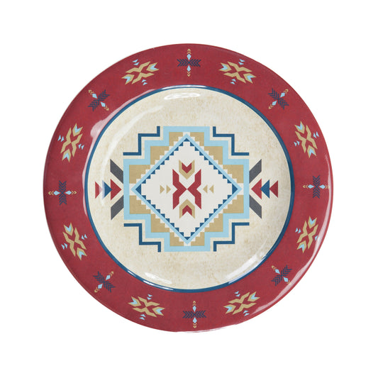 Spirit Valley Melamine Dinner Plates, Set of 24