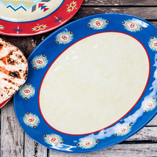 Spirit Valley Melamine Serving Platters, Set of 12