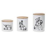 Ranch Life 3PC Canister Set, Case of 2 Sets
