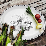 Ranch Life Melamine Serving Platters, Set of 12