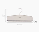 Orderly™ Easy-grip Set of 2 Ecru Skirt & Trouser Hangers