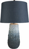 Dingras Pale Blue Jute Table Lamp - Clearance
