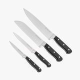 Superior 4-Piece Kitchen Knife Set – Black