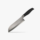 Titan 7 inch Santoku Knife - Black