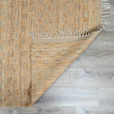 Lonut Checkered Jute Area Rug - Clearance