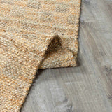 Lonut Checkered Jute Area Rug - Clearance