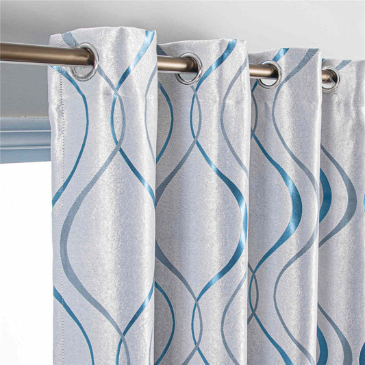 Odesa - Curtain Panel - Blue
