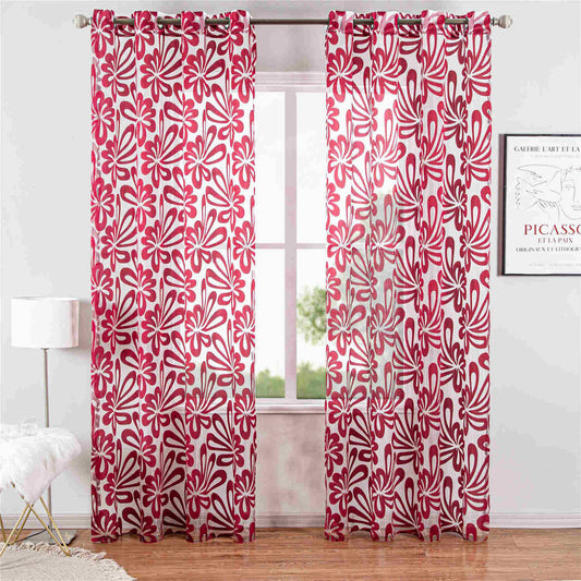 Tbilisi - Curtain Panel - Red