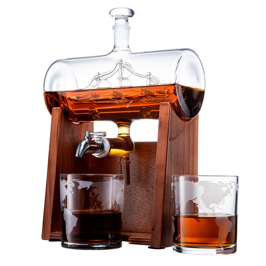 Whiskey & Wine Decanter Set 1250ml