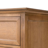 Robbie Transitional Solid Wood 6-Drawer Dresser for Bedroom Storage