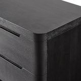 Brandon Modern Natural Wood 5-Drawer Chest