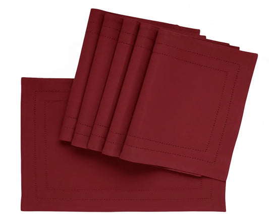 Dark Red Placemats