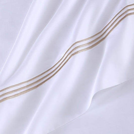 Triple Luxe Sateen Sheet Set | Hotel Collection Gold