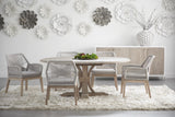 Devon 54" Round Extension Dining Table