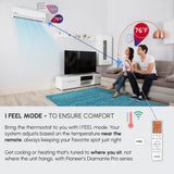 Pioneer® Diamante Pro™ 12,000 BTU 20 SEER2 230V High-Wall Ductless Mini-Split Air Conditioner Inverter Heat Pump with 16 Ft. Kit