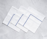 Custom Embroidery Wedding Cloth Napkins for Table Decor