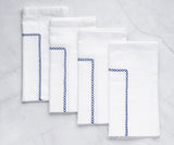Custom Embroidery Wedding Cloth Napkins for Table Decor