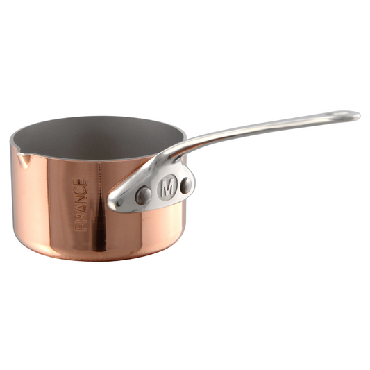 Mauviel M'MINIS Copper Sauce Pan With Stainless Steel Handle, 2.76-In